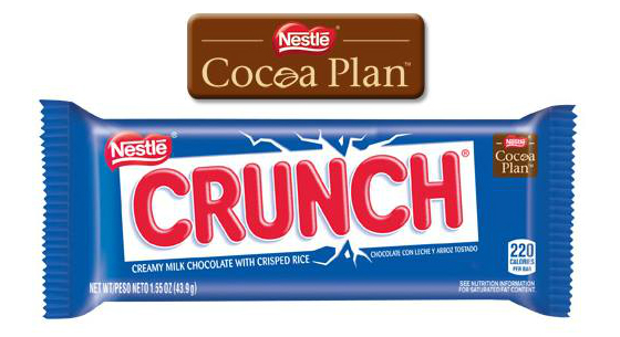 Nestlé USA Sources 100% Certified Cocoa Beans For Nestlé<sup>®</sup> CRUNCH<sup>®</sup> Bars