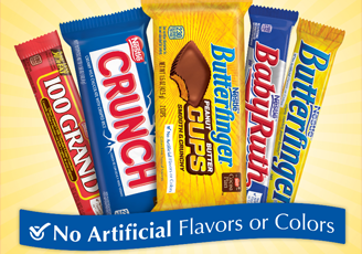 Nestle Candy Bars