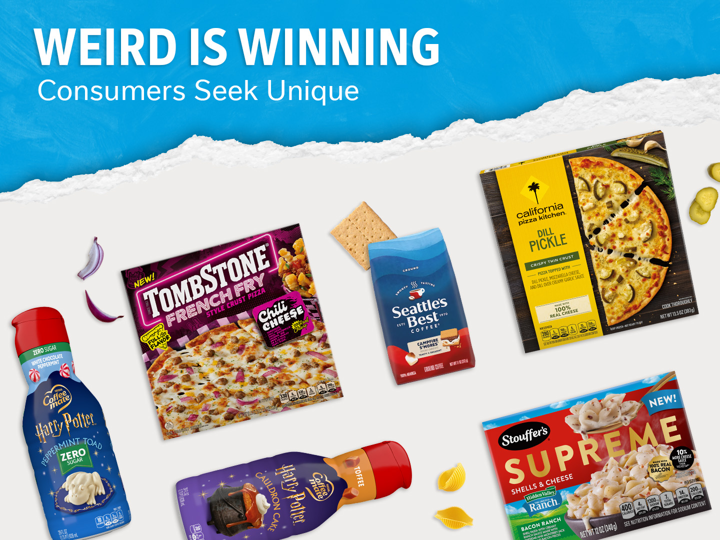 Weird is winning - consumers seek unique foods
