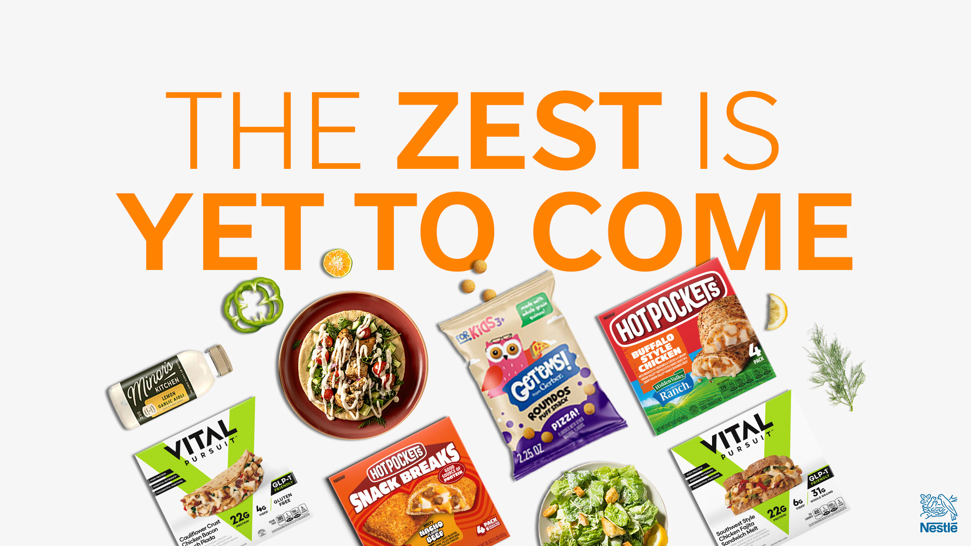 Portfolio of zesty ingredients and products
