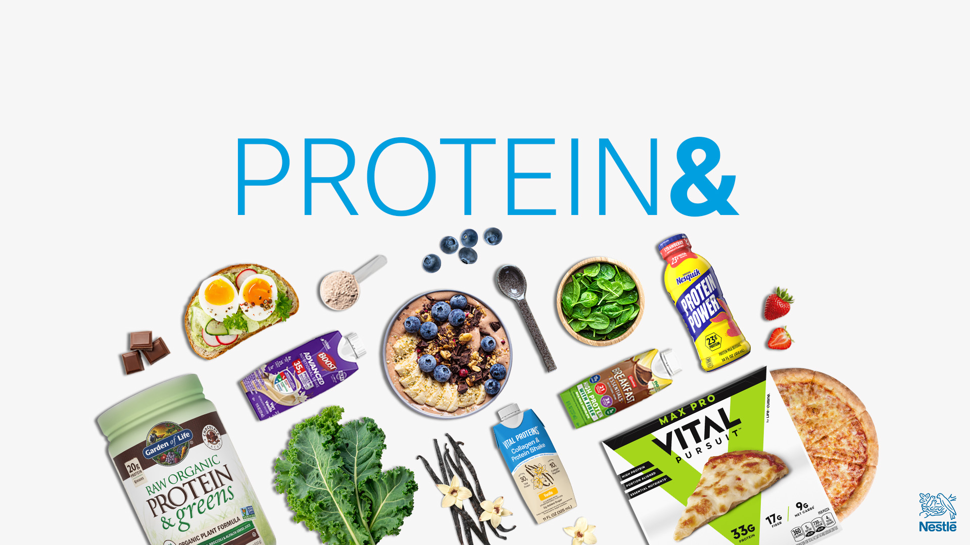 Portfolio of protein ingredients and products