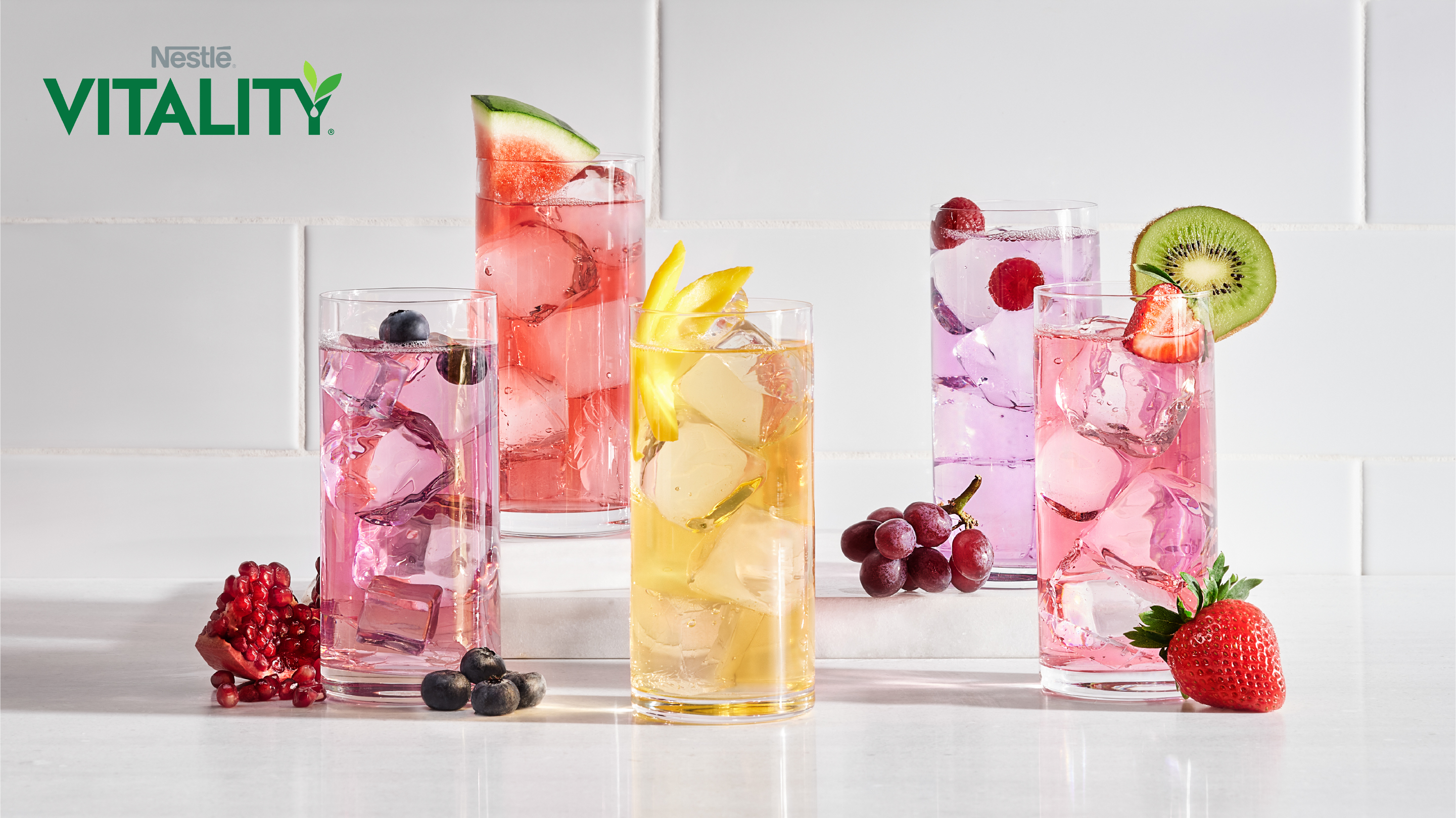 Vitality Teas on Counter