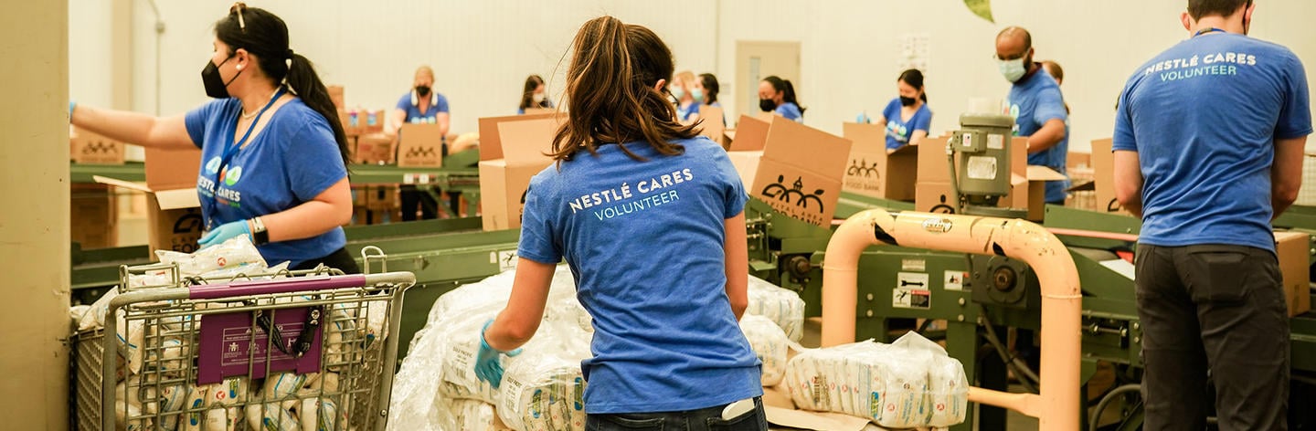 Nestle Cares Volunteers
