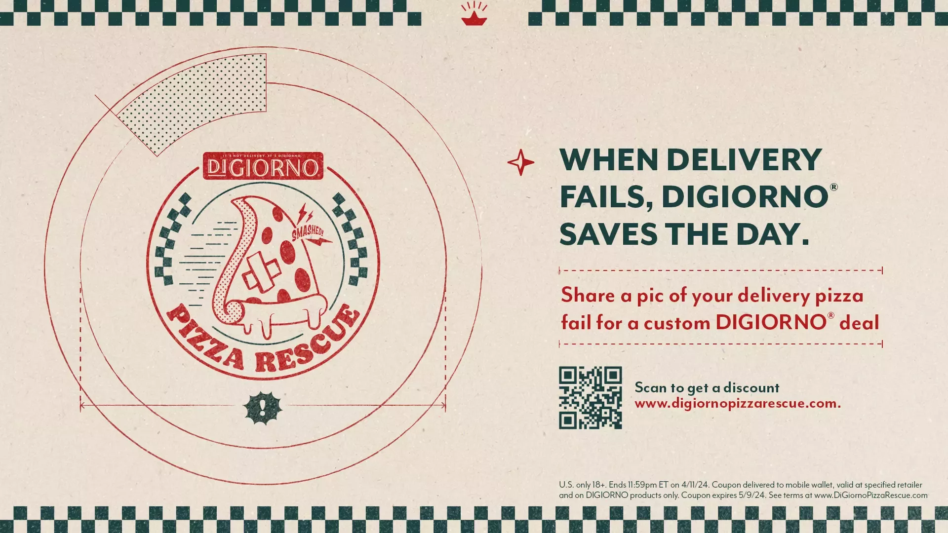 DiGiorno pizza rescue