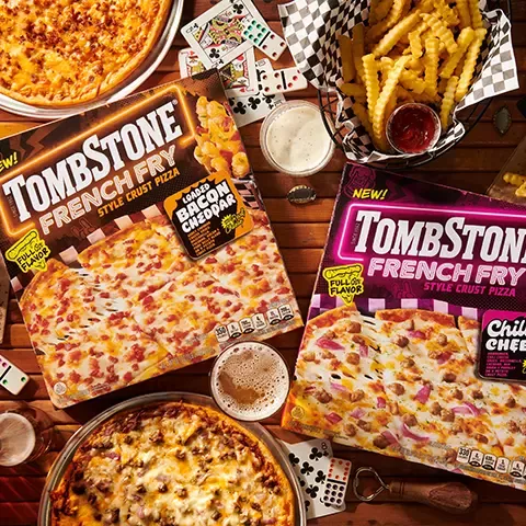 Tombstone French Fry Pizza