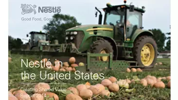 Nestlé in the U.S. Releases 2014 Creating Shared Value Report