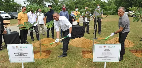 Planting Trees for Project RELeaf